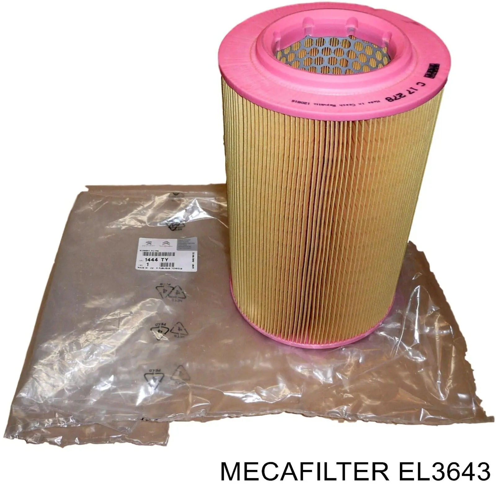 Элемент воздушного фильтра Mecafilter EL3643 цена, от 10.71 USD