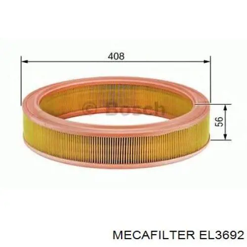 Купить EL3692 Mecafilter Автомобильный фильтр воздуха