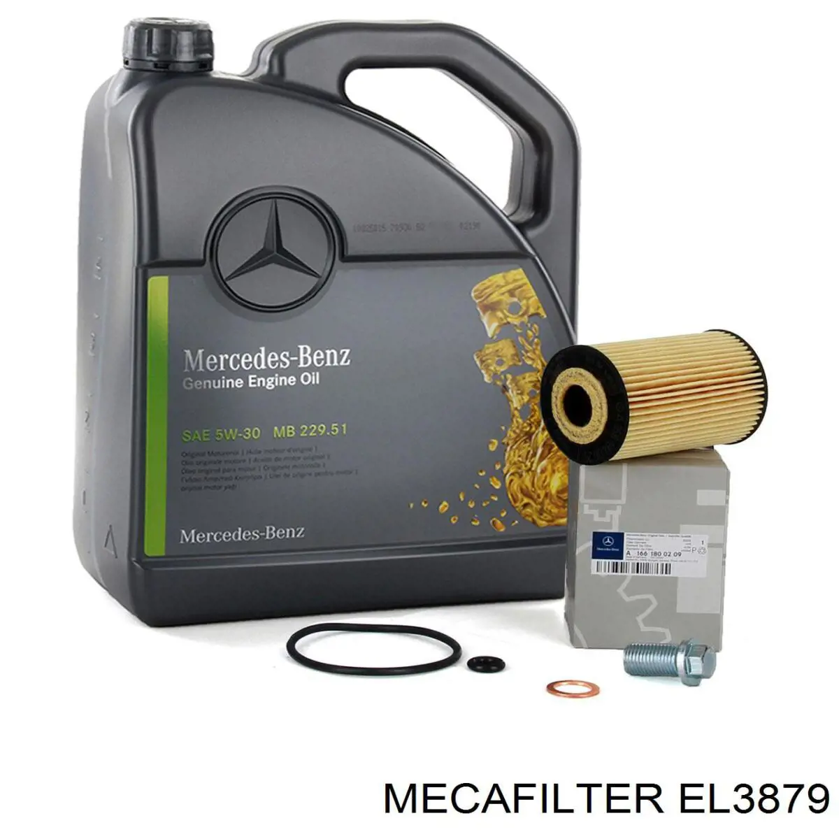 Купить EL3879 Mecafilter Автомобильный фильтр воздуха