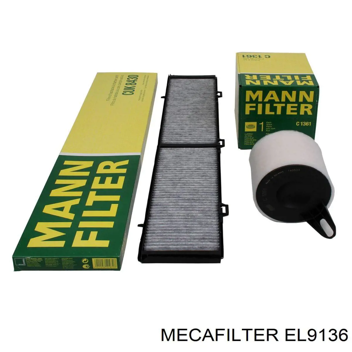 Элемент воздушного фильтра Mecafilter EL9136 цена, от 10.45 USD