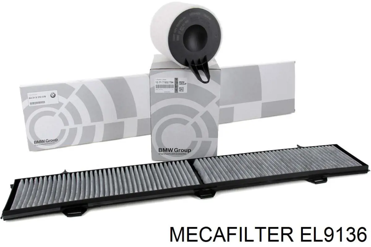EL9136 Mecafilter Воздушный фильтр двигателя