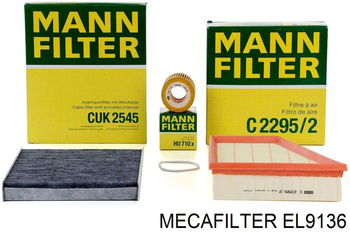 Элемент воздушного фильтра Mecafilter EL9136 цена, от 10.45 USD