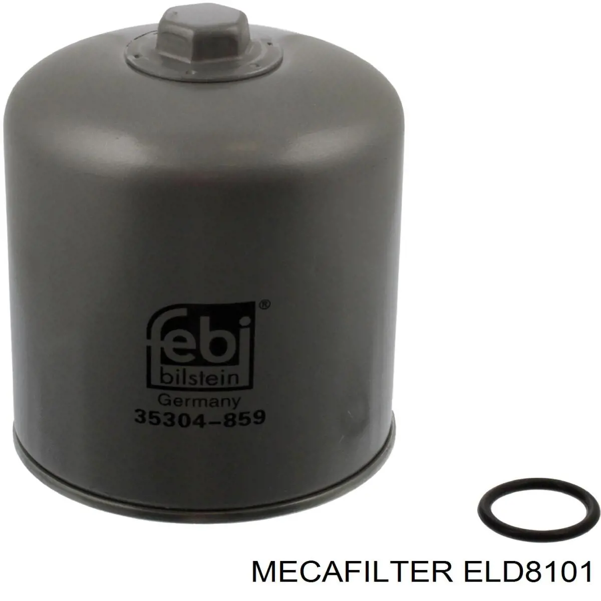 Filtro del secador de aire (separador de agua y aceite) (CAMIÓN) ELD8101 Mecafilter