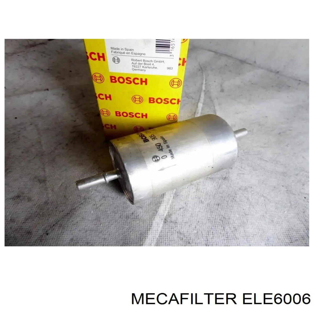 Фильтр тонкой очистки топлива Mecafilter ELE6006 цена, от 2.82 USD