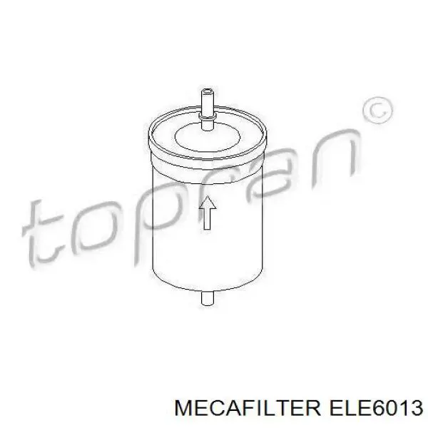 Фильтр тонкой очистки топлива Mecafilter ELE6013 цена, от 6.96 USD