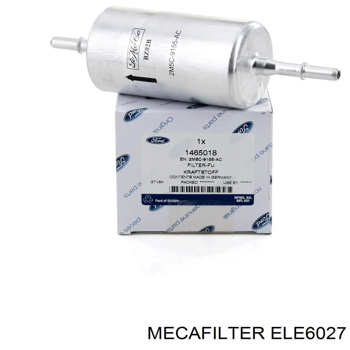 Filtro combustible ELE6027 Mecafilter