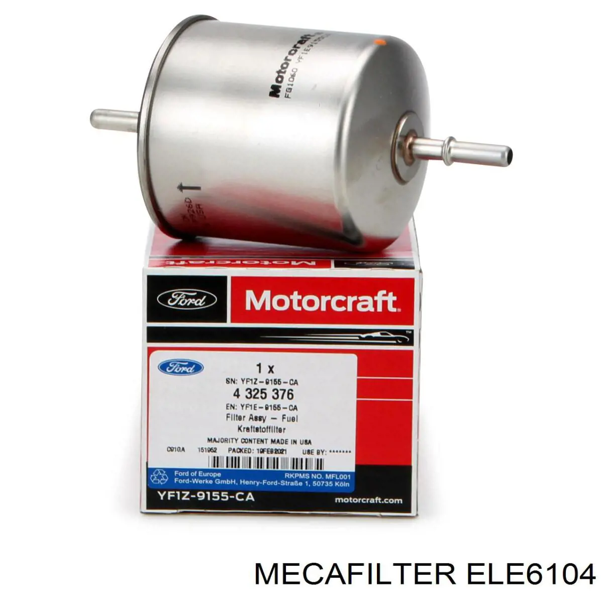 ELE6104 Mecafilter Фильтр топлива