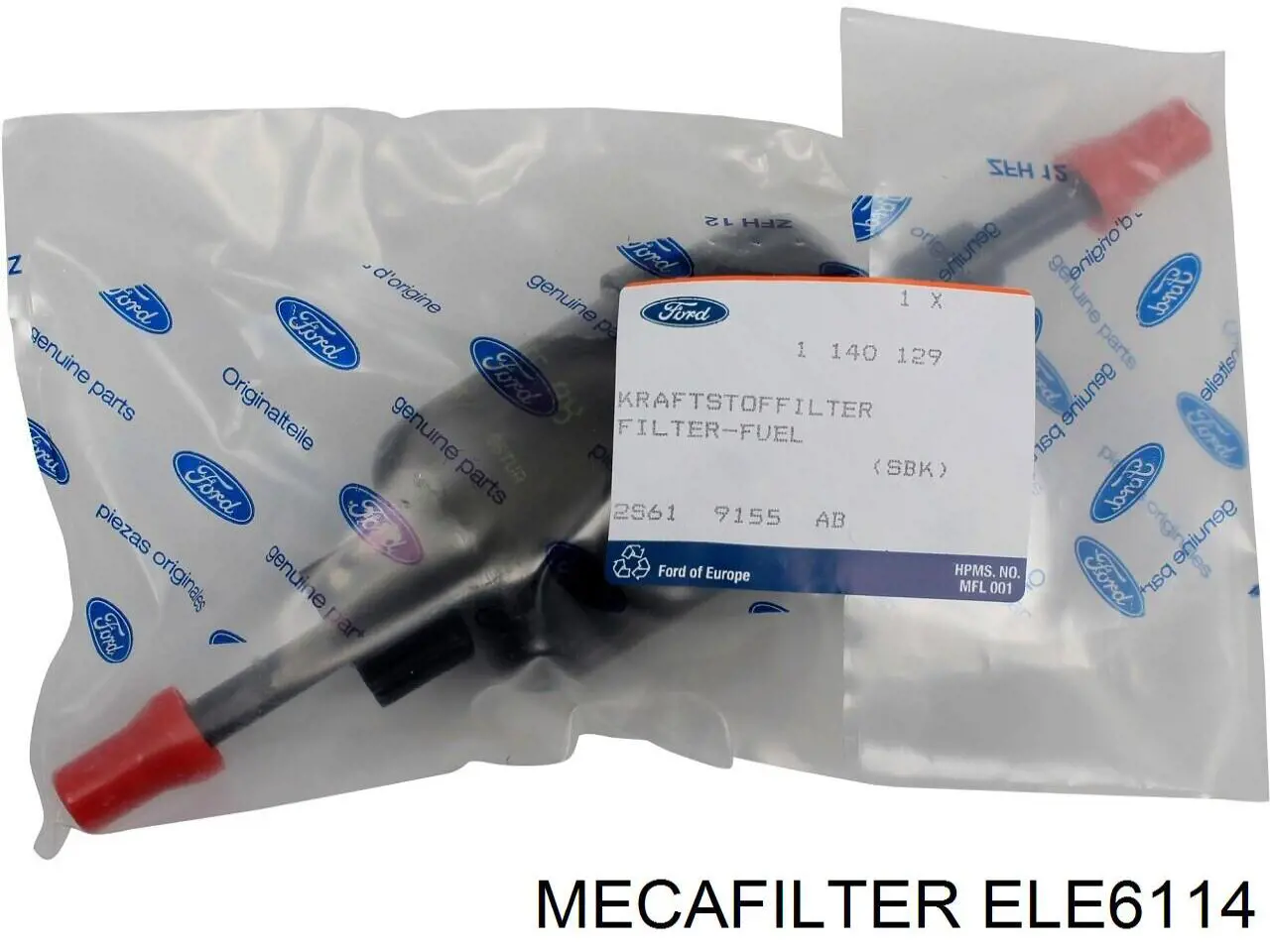 Купить ELE6114 Mecafilter Фильтр-отстойник топлива грубой очистки