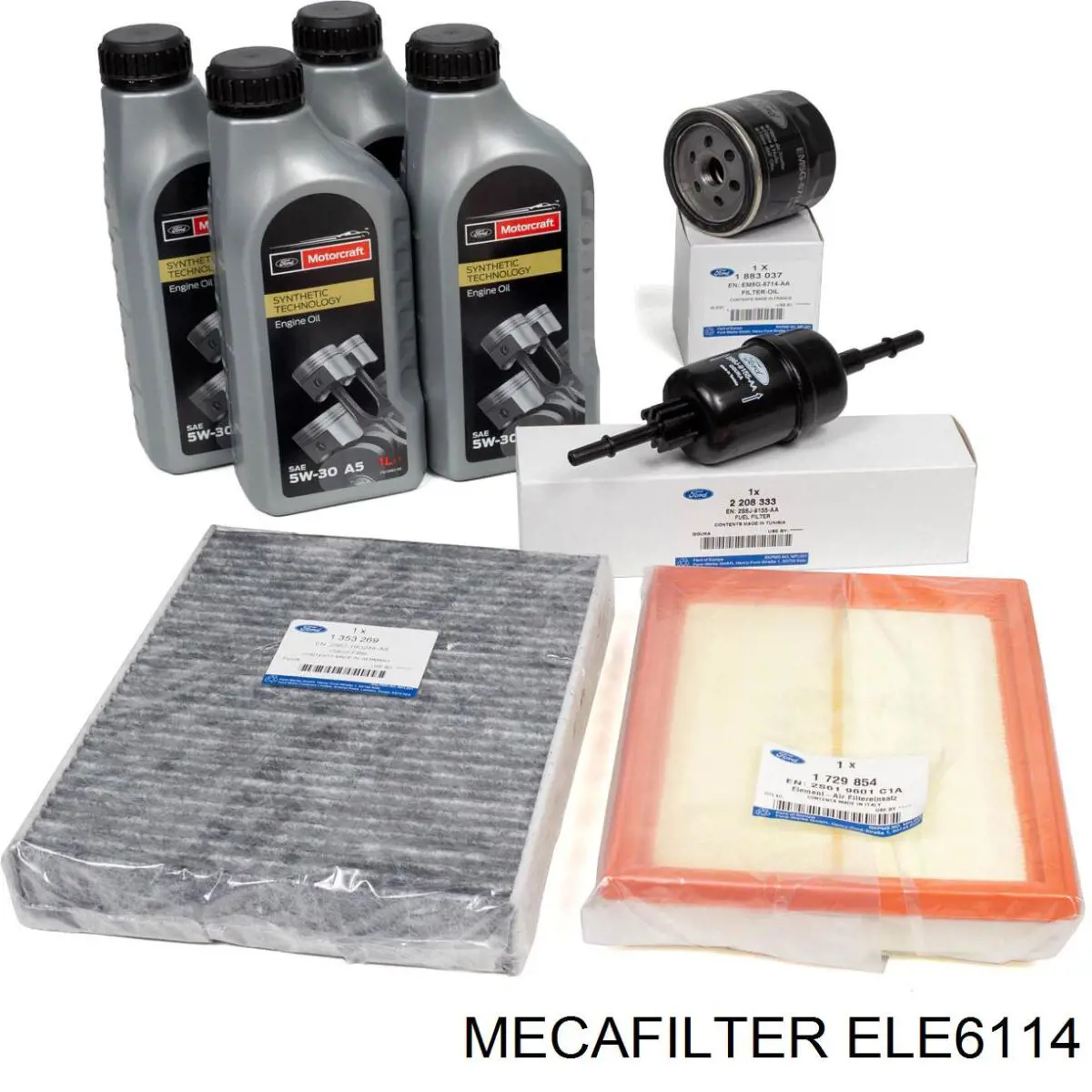 Топливный фильтр ELE6114 Mecafilter
