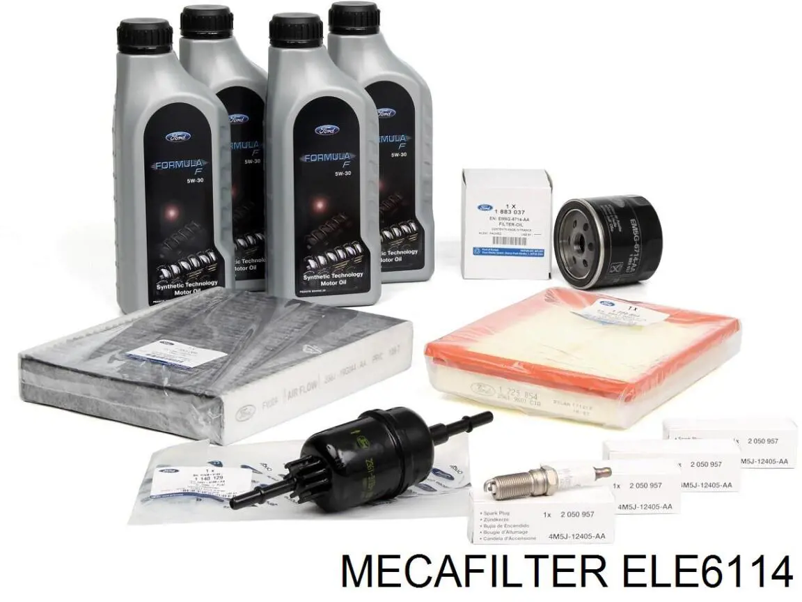 Фильтр тонкой очистки топлива Mecafilter ELE6114 цена, от 5.92 USD