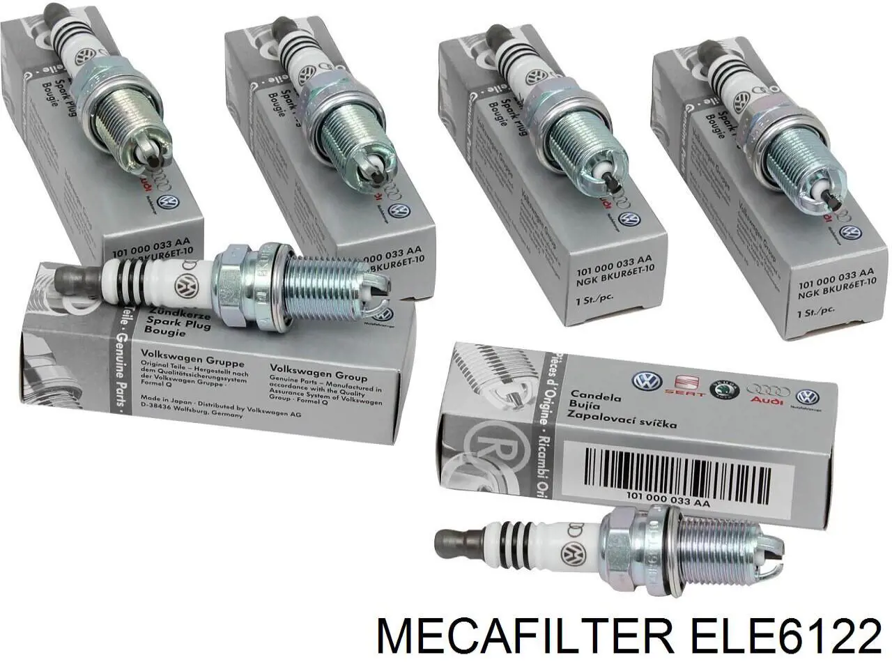 Топливный фильтр ELE6122 Mecafilter