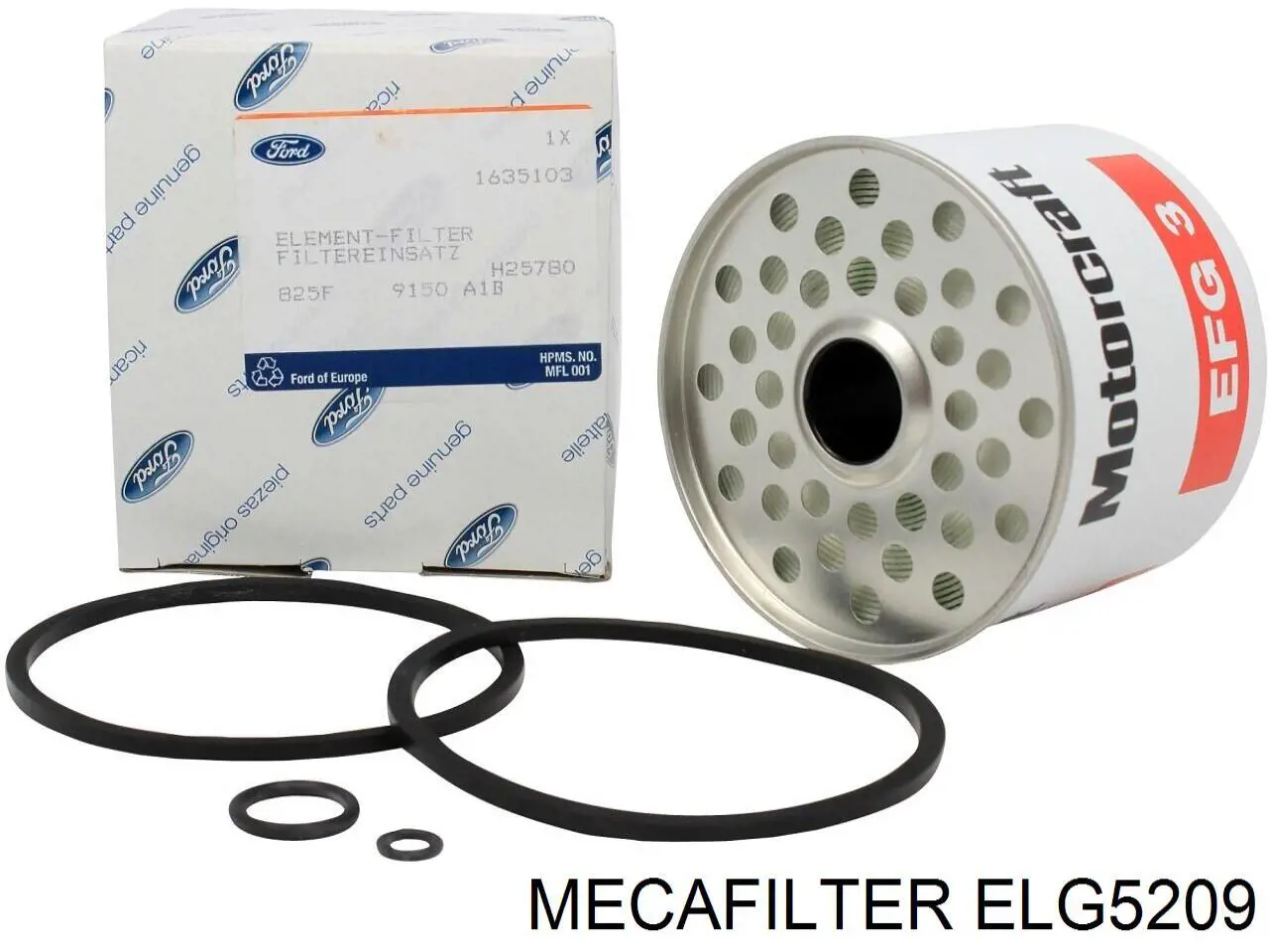 Фильтр тонкой очистки топлива Mecafilter ELG5209 цена, от 3.77 USD