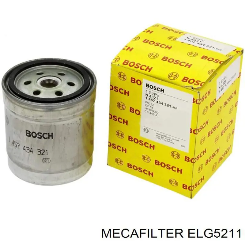 Фильтр тонкой очистки топлива Mecafilter ELG5211 цена, от 5.02 USD