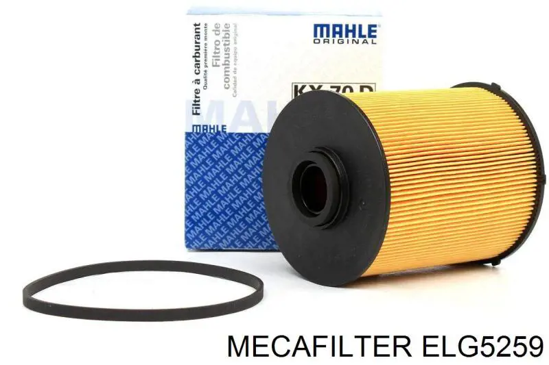 Фильтр тонкой очистки топлива Mecafilter ELG5259 цена, от 5.34 USD