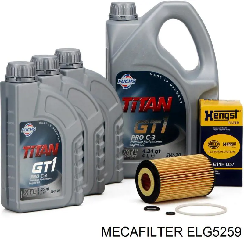 Фильтр топливный Mecafilter ELG5259