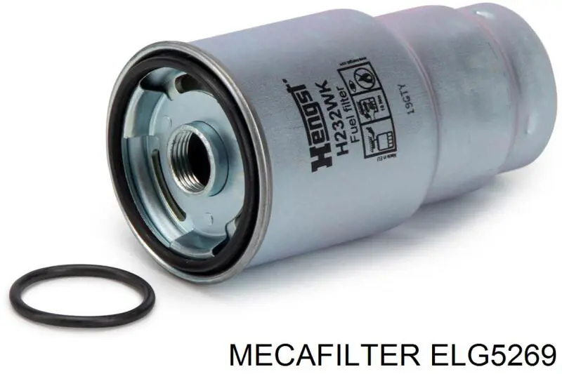 Фильтр тонкой очистки топлива Mecafilter ELG5269 цена, от 9.22 USD