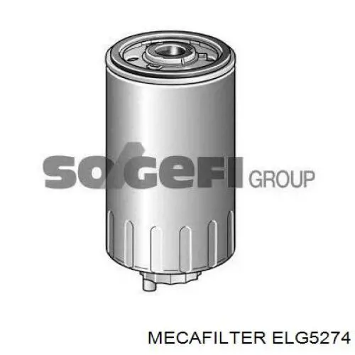 Фильтр тонкой очистки топлива Mecafilter ELG5274 цена, от 11.86 USD