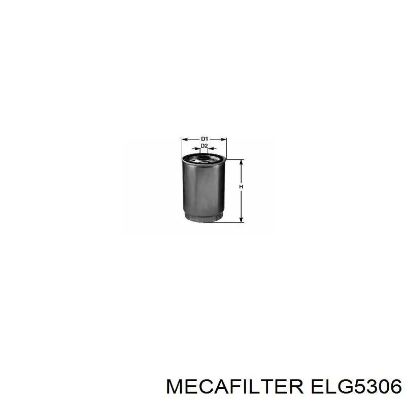 ELG5306 Mecafilter топливный фильтр