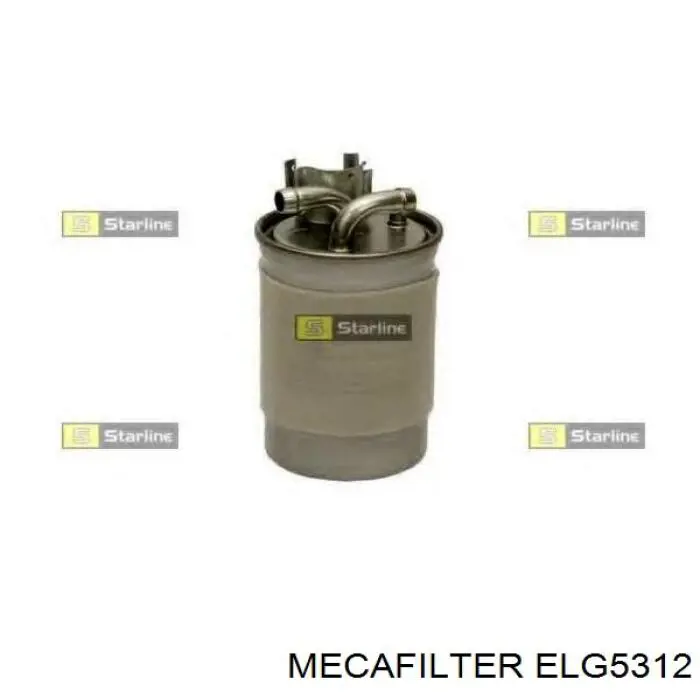 Фильтр топливный Mecafilter ELG5312