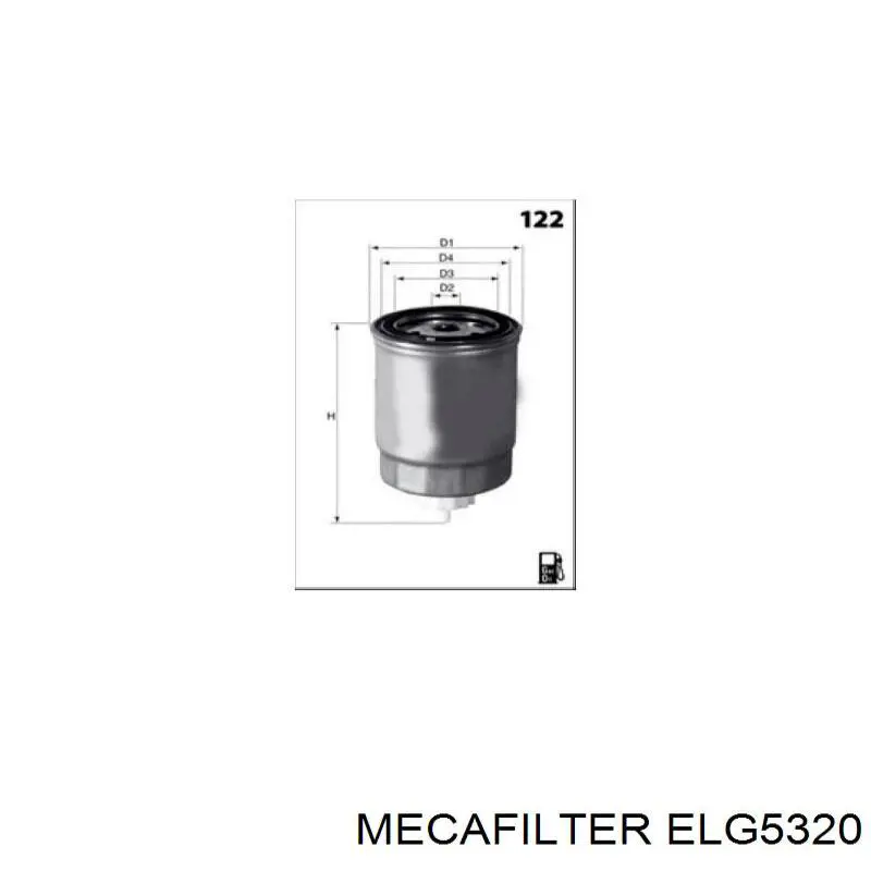 ELG5320 Mecafilter Фильтр топлива