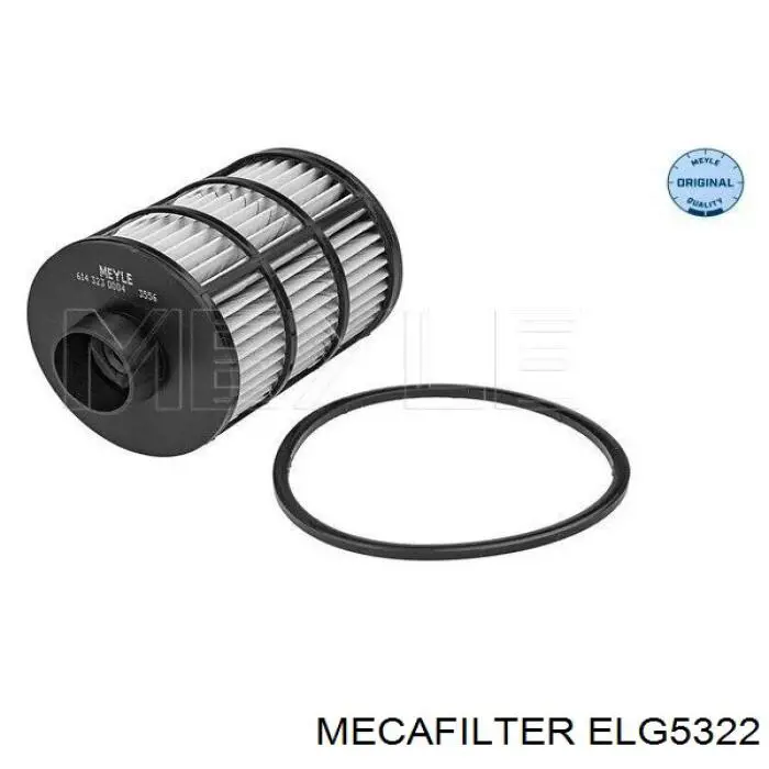 Фильтр тонкой очистки топлива Mecafilter ELG5322 цена, от 12.68 USD