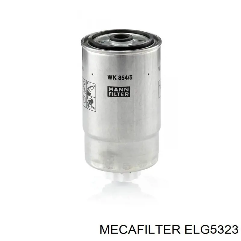 Фильтр тонкой очистки топлива Mecafilter ELG5323 цена, от 18.70 USD