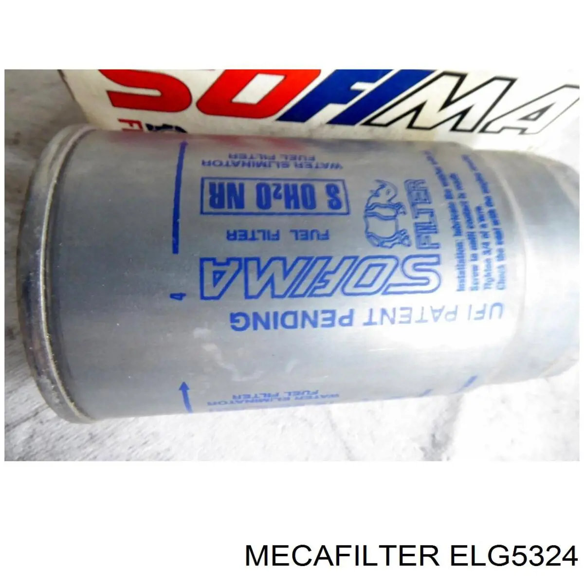Топливный фильтр ELG5324 Mecafilter