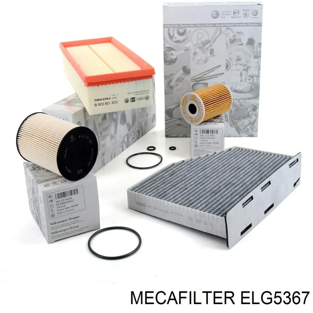 Топливный фильтр ELG5367 Mecafilter