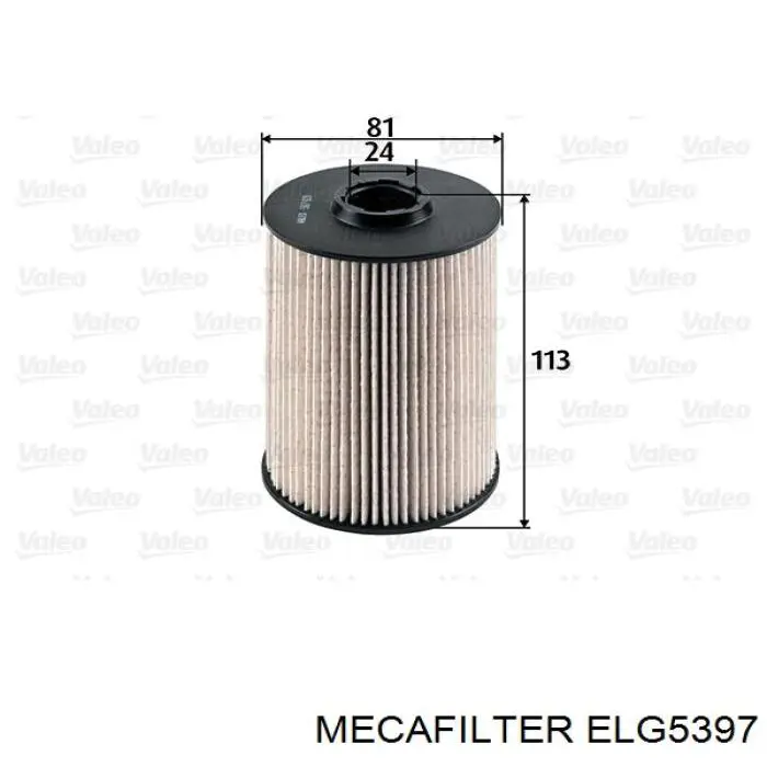 Filtro combustible ELG5397 Mecafilter