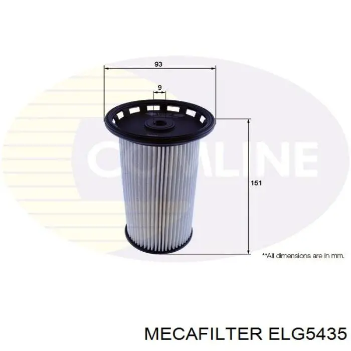 Filtro combustible ELG5435 Mecafilter