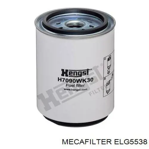 ELG5538 Mecafilter топливный фильтр