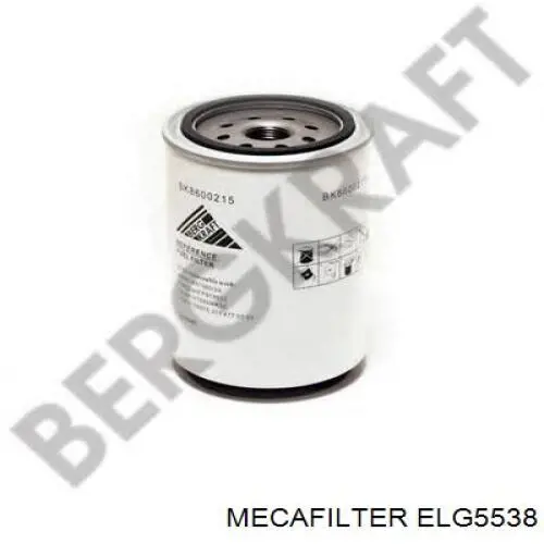 Filtro combustible ELG5538 Mecafilter