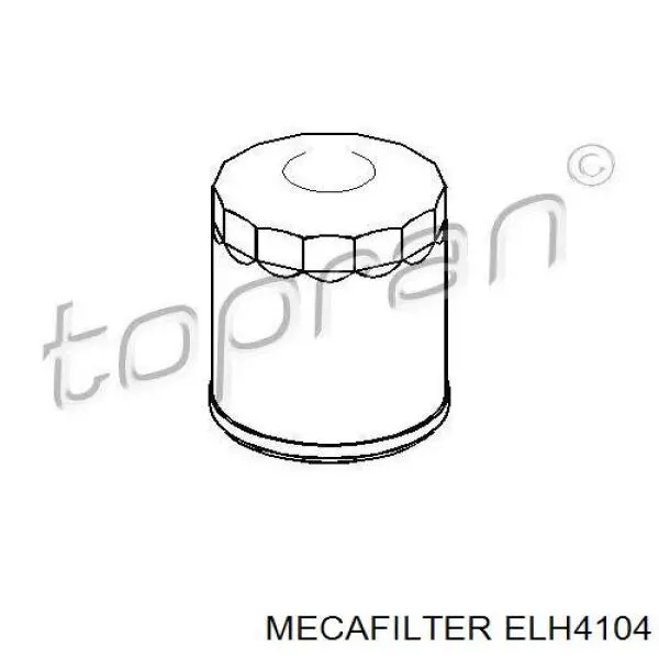 Купить ELH4104 Mecafilter Фильтр центробежный очистки масла