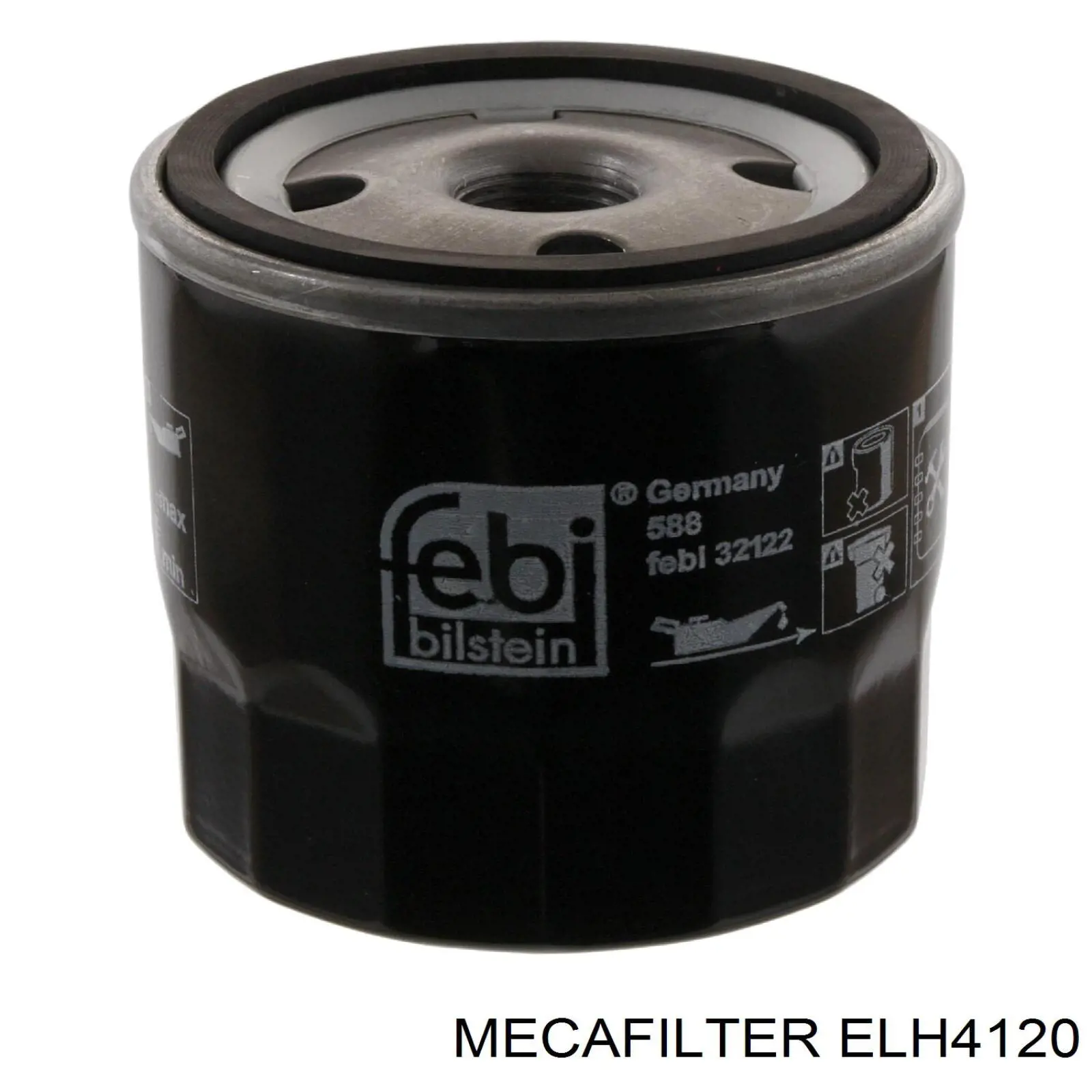 ELH4120 Mecafilter Корпус маслофильтра