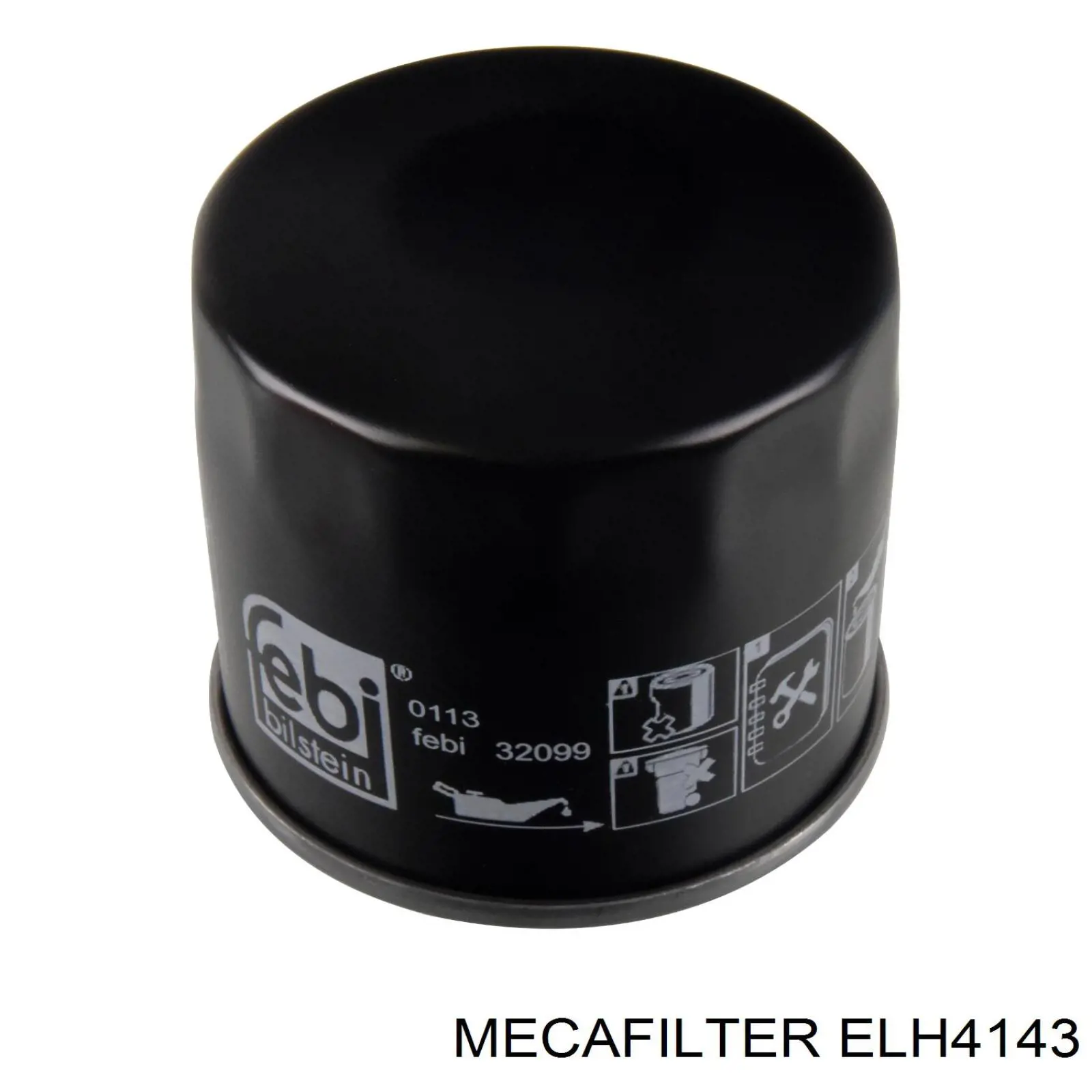 Filtro de aceite ELH4143 Mecafilter