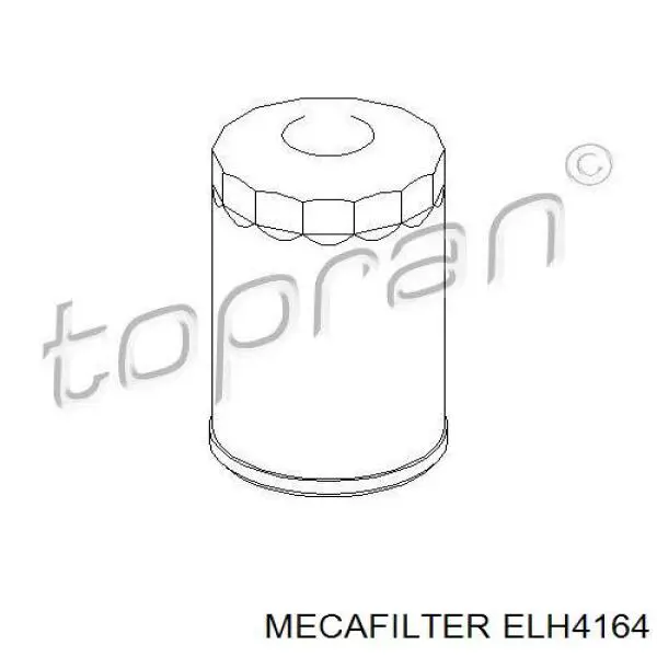 Купить ELH4164 Mecafilter Фильтр центробежный очистки масла