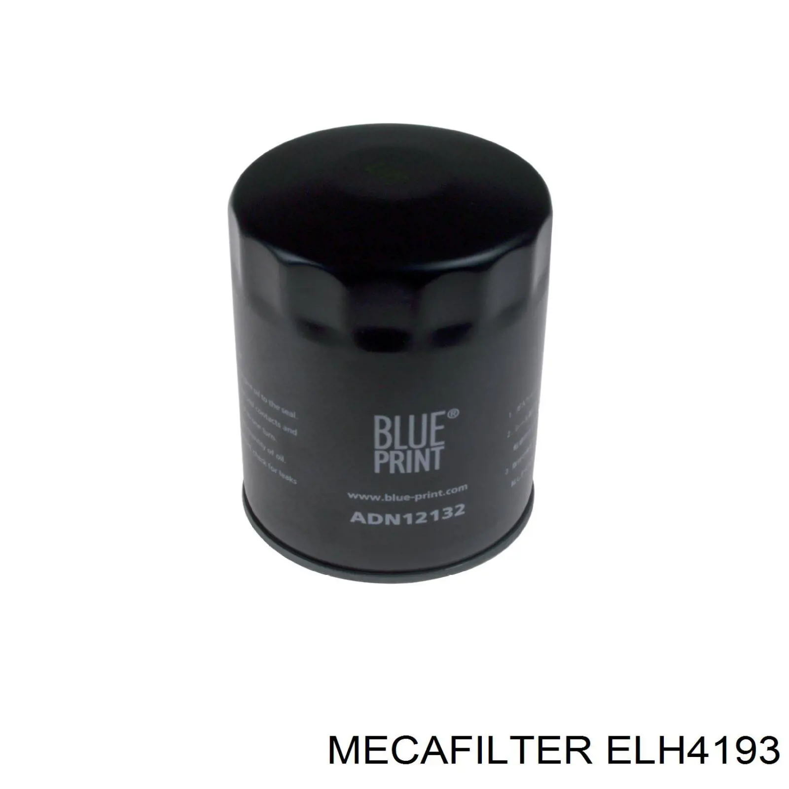 Filtro de aceite ELH4193 Mecafilter