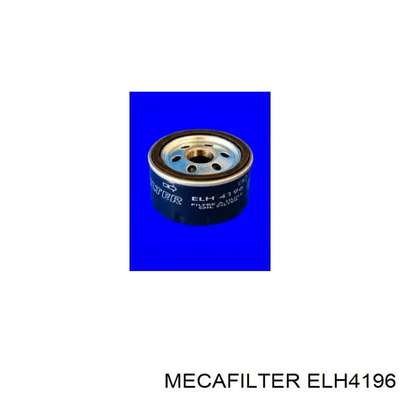 Filtro de aceite ELH4196 Mecafilter