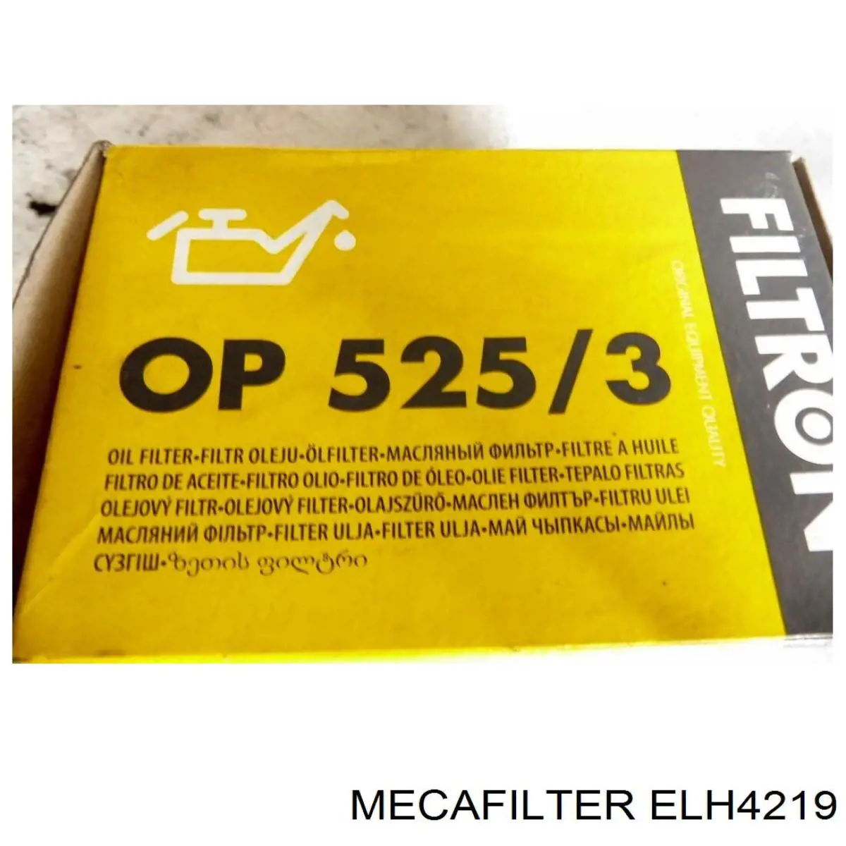 ELH4219 Mecafilter Масляный фильтр двигателя