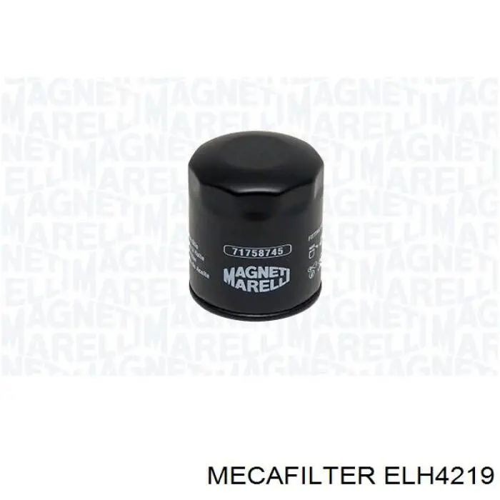 ELH4219 Mecafilter Масляный фильтр двигателя