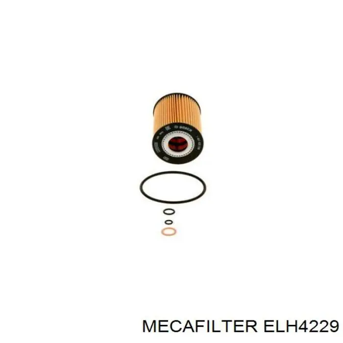 Масляный фильтр ELH4229 Mecafilter