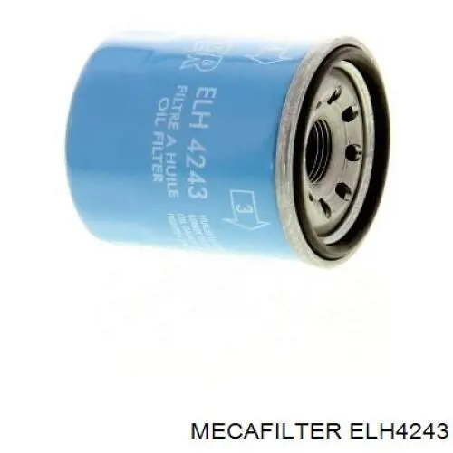 ELH4243 Mecafilter Масляный фильтр двигателя