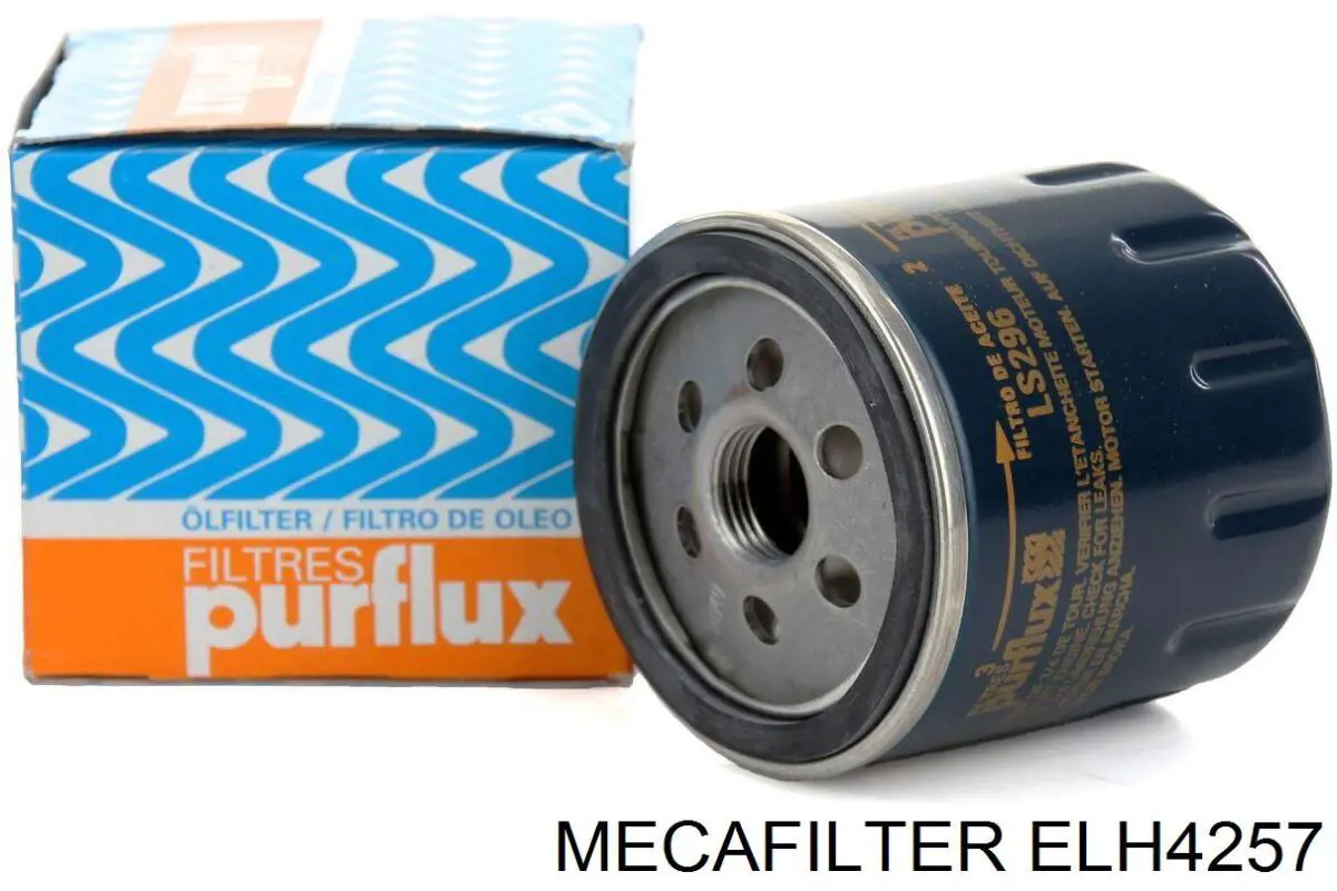 ELH4257 Mecafilter Масляный фильтр двигателя