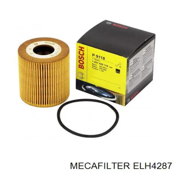 ELH4287 Mecafilter Масляный фильтр двигателя