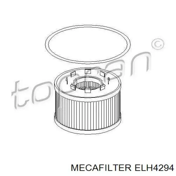 Фильтр очистки масла центробежный Mecafilter ELH4294 цена, от 5.12 USD