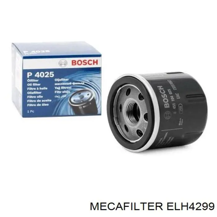 ELH4299 Mecafilter Масляный фильтр двигателя