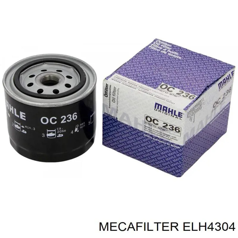Фильтр очистки масла центробежный Mecafilter ELH4304 цена, от 6.03 USD
