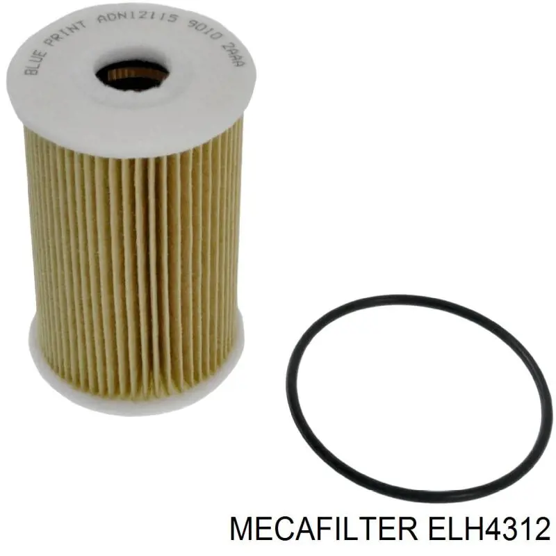 Filtro de aceite ELH4312 Mecafilter