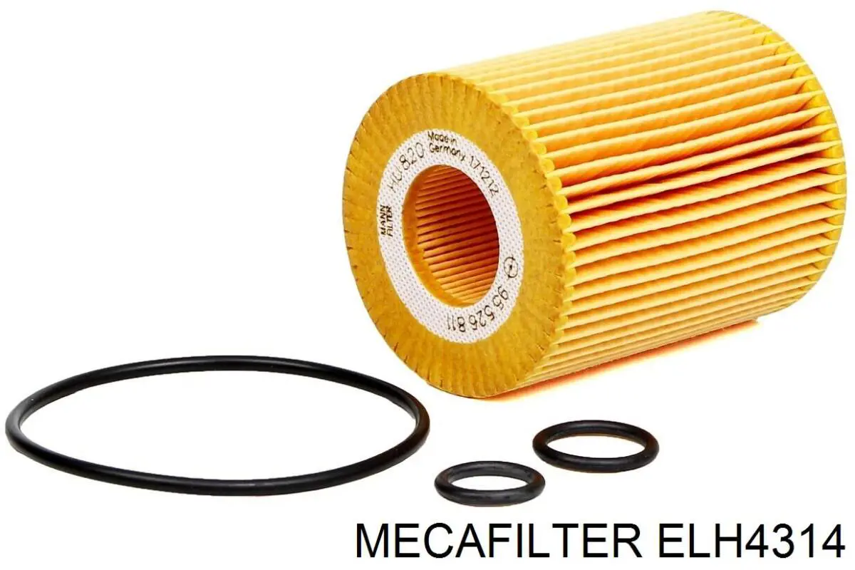 ELH4314 Mecafilter Масляный фильтр двигателя