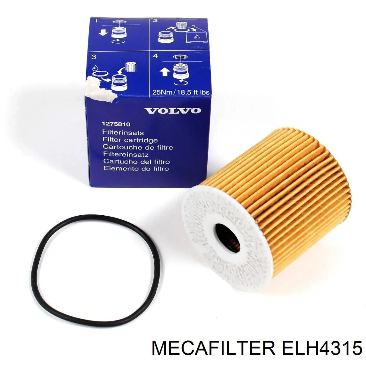 Filtro de aceite ELH4315 Mecafilter
